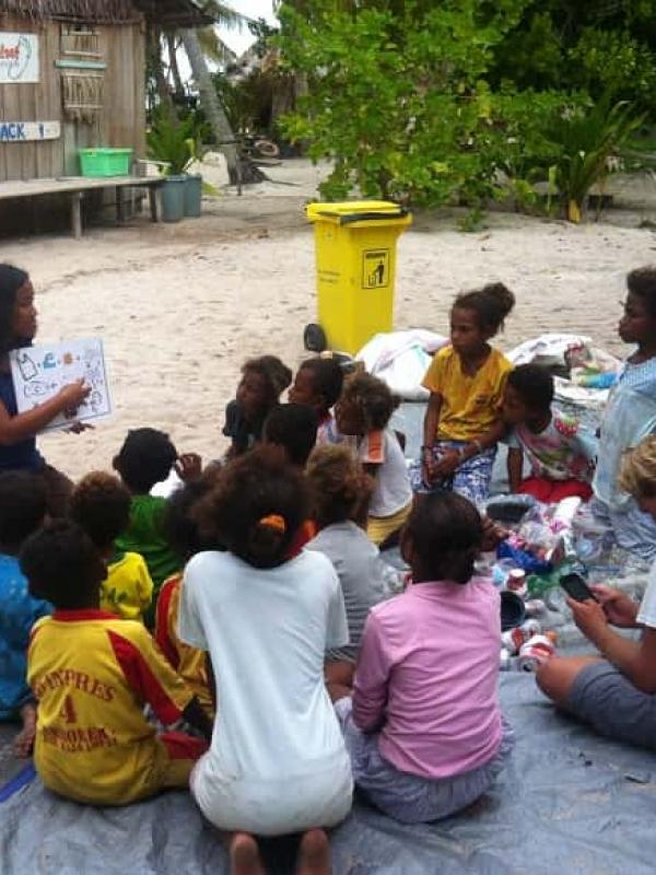 Plastic recycling education project